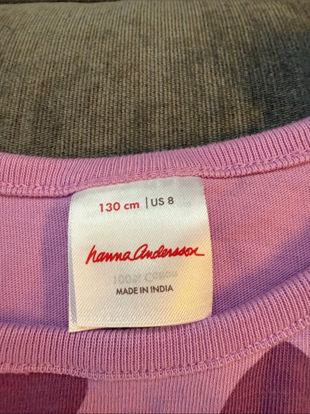 Hanna Andersson Pink Heart-Print Long Sleeve Pocket casual dress